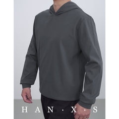 260g Descente-Style Batwing Sleeve Crewneck Sweatshirt