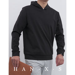 260g Descente-Style Batwing Sleeve Crewneck Sweatshirt