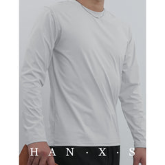 Skin-Friendly Outdoor Slim Fit Wrinkle-Resistant Quick-Dry Long Sleeve