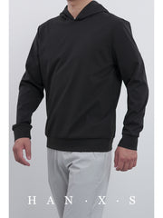 260g Descente-Style Batwing Sleeve Crewneck Sweatshirt