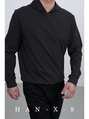260g Descente-Style Batwing Sleeve Crewneck Sweatshirt
