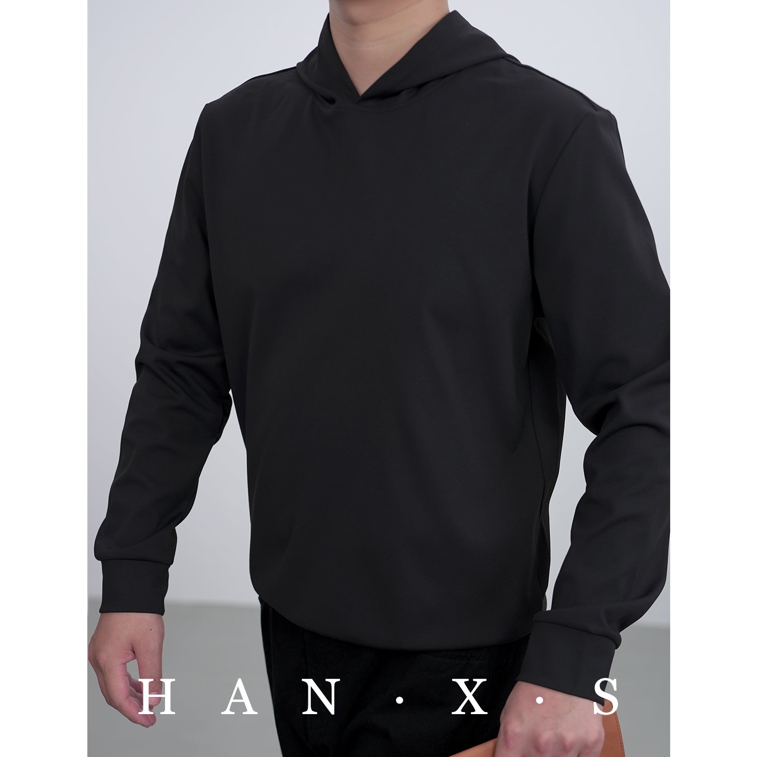 260g Descente-Style Batwing Sleeve Crewneck Sweatshirt